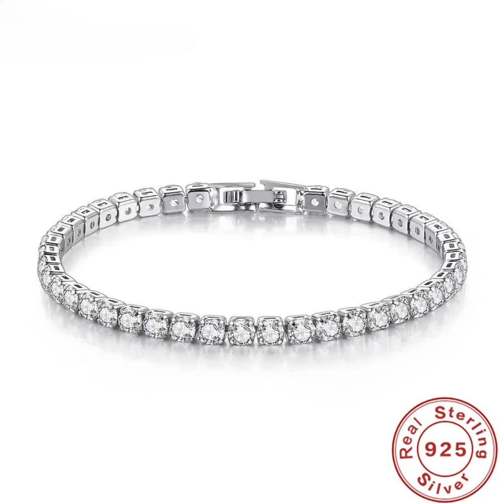 Tennis-Armband 925 Silber