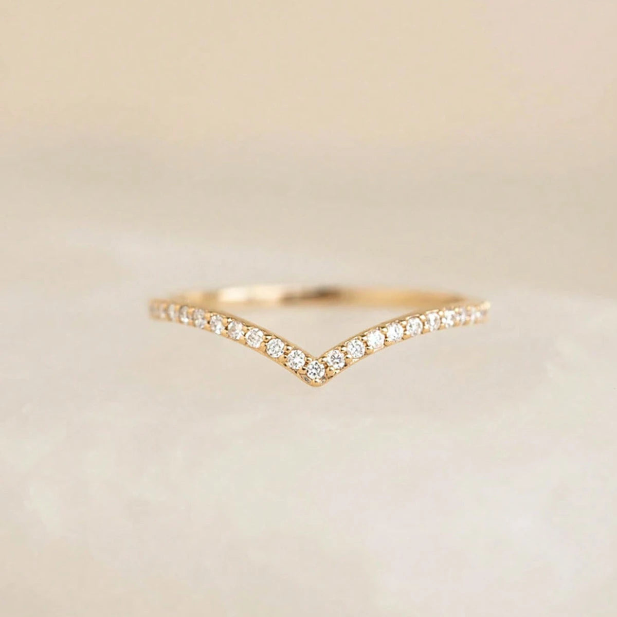 Zirkonia Stapelring 925 Silber